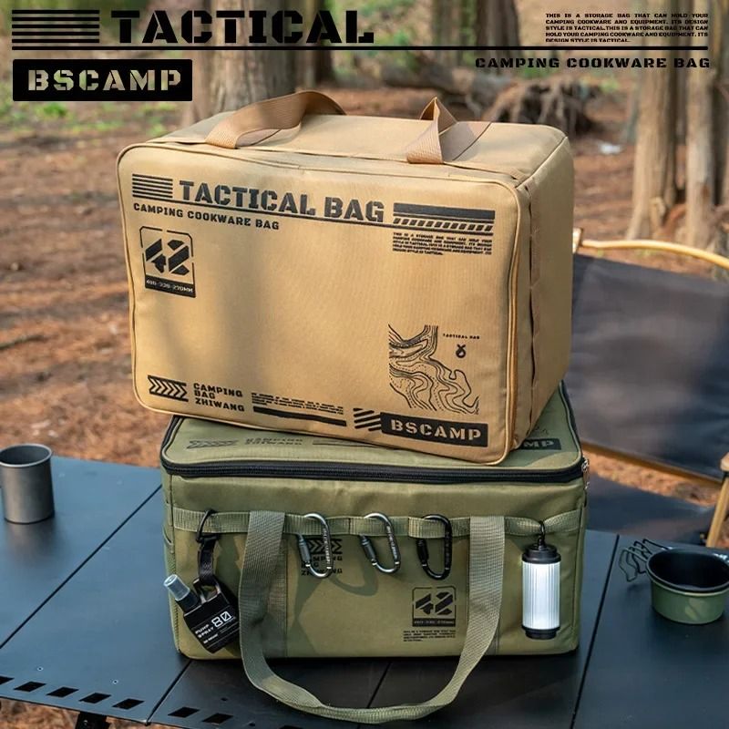30 To 42 Liter Insulated Folding Camping Storage Bag With Divider 3