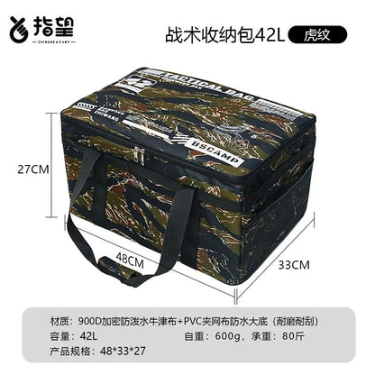 30 To 42 Liter Insulated Folding Camping Storage Bag With Divider 15