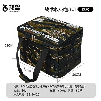 30 To 42 Liter Insulated Folding Camping Storage Bag With Divider 8