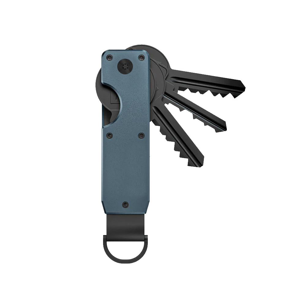Minimalist Key Organizer Compact Holder, Durable Metal Key Chain Case | Pocket Key Holder for Keychain