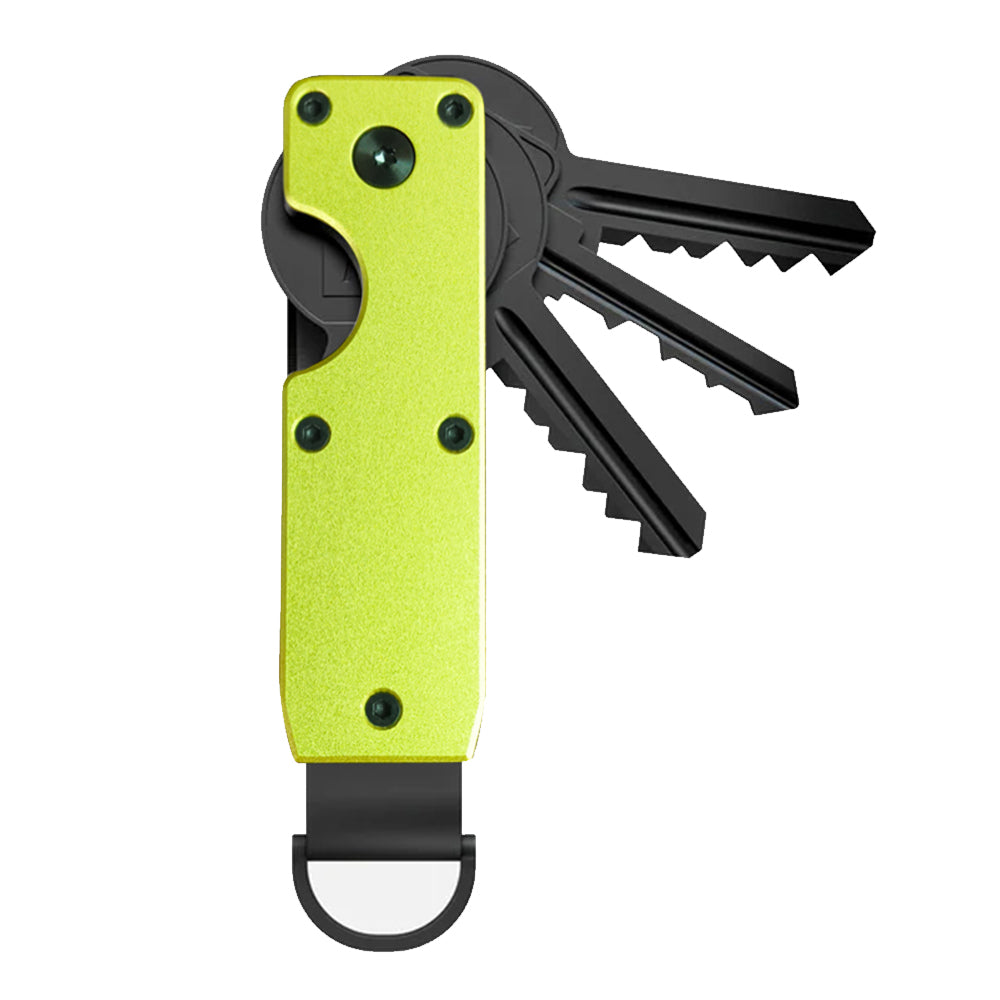 Minimalist Key Organizer Compact Holder, Durable Metal Key Chain Case | Pocket Key Holder for Keychain