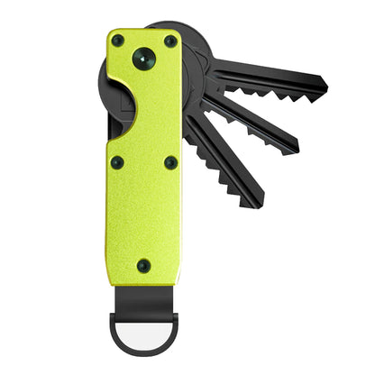Minimalist Key Organizer Compact Holder, Durable Metal Key Chain Case | Pocket Key Holder for Keychain