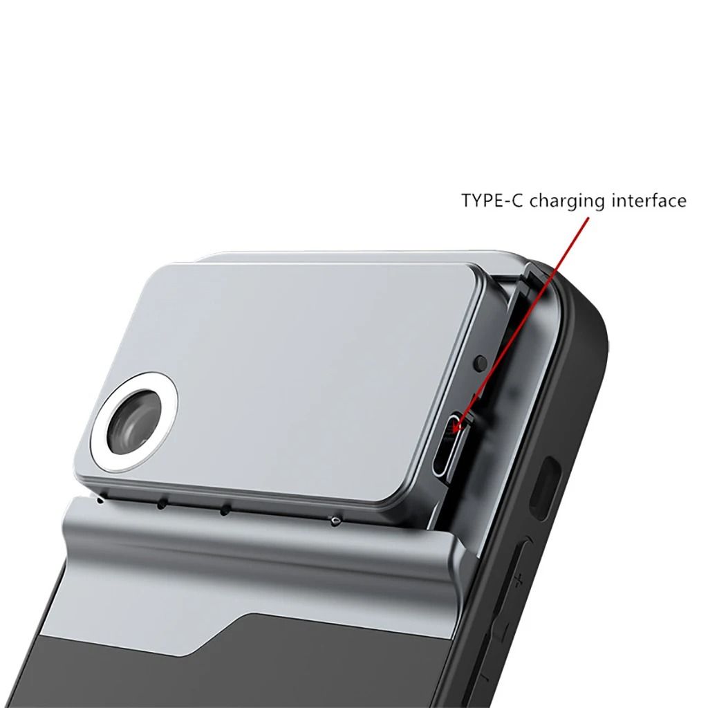 iPhone 16 Pro Max Protective Phone Case with 400X Microscope Attachment