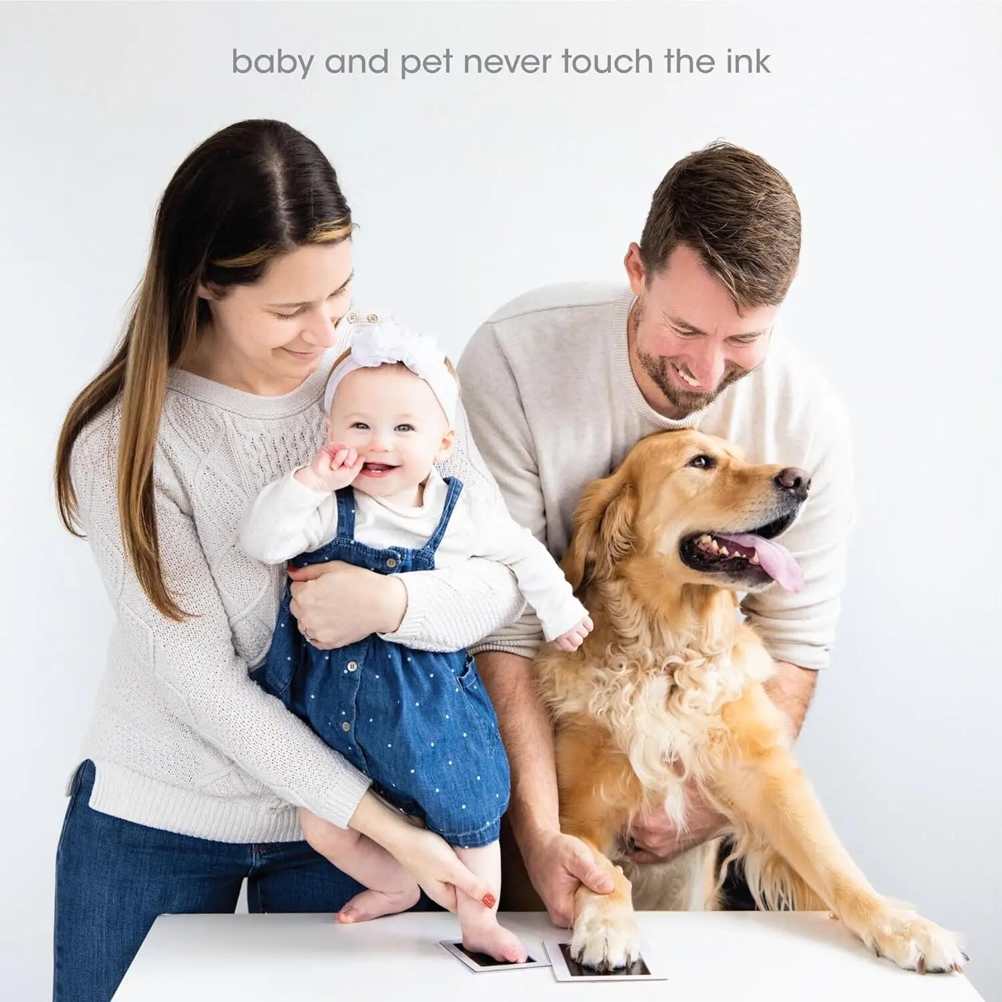 Paw Print Clean Touch Ink Pad Safe Inkless DIY Nose  Pawprint Impression Kit For Dogs  Cats Perfect 2