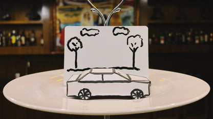 Appearing Car Magic Trick By Hyde Ren Card To Paper To Real Car Illusion 4