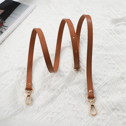 Women Long Adjustable PU Leather Shoulder Bag Strap Crossbody Bag Replacement Strap Wide Accessorie 4