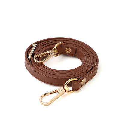 Women Long Adjustable PU Leather Shoulder Bag Strap Crossbody Bag Replacement Strap Wide Accessorie 12