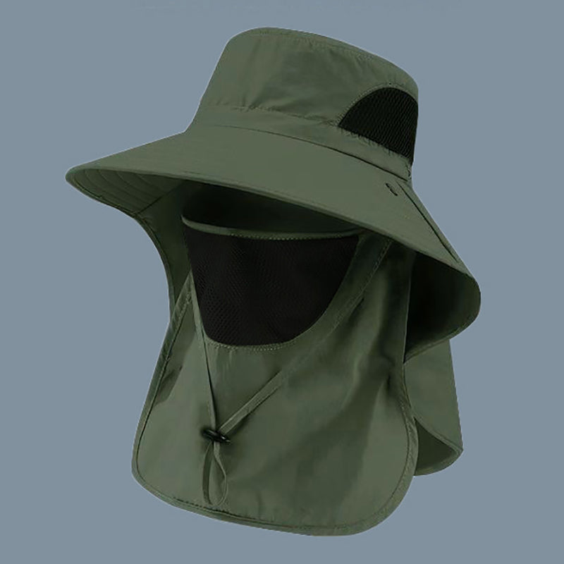 UV Protection Summer Sun Hat For Men  Women  Fishing Hunting Hiking  Camping Bucket Hat With Neck F 7