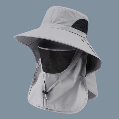 UV Protection Summer Sun Hat For Men  Women  Fishing Hunting Hiking  Camping Bucket Hat With Neck F 8