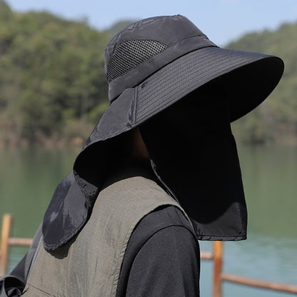 UV Protection Summer Sun Hat For Men  Women  Fishing Hunting Hiking  Camping Bucket Hat With Neck F 4