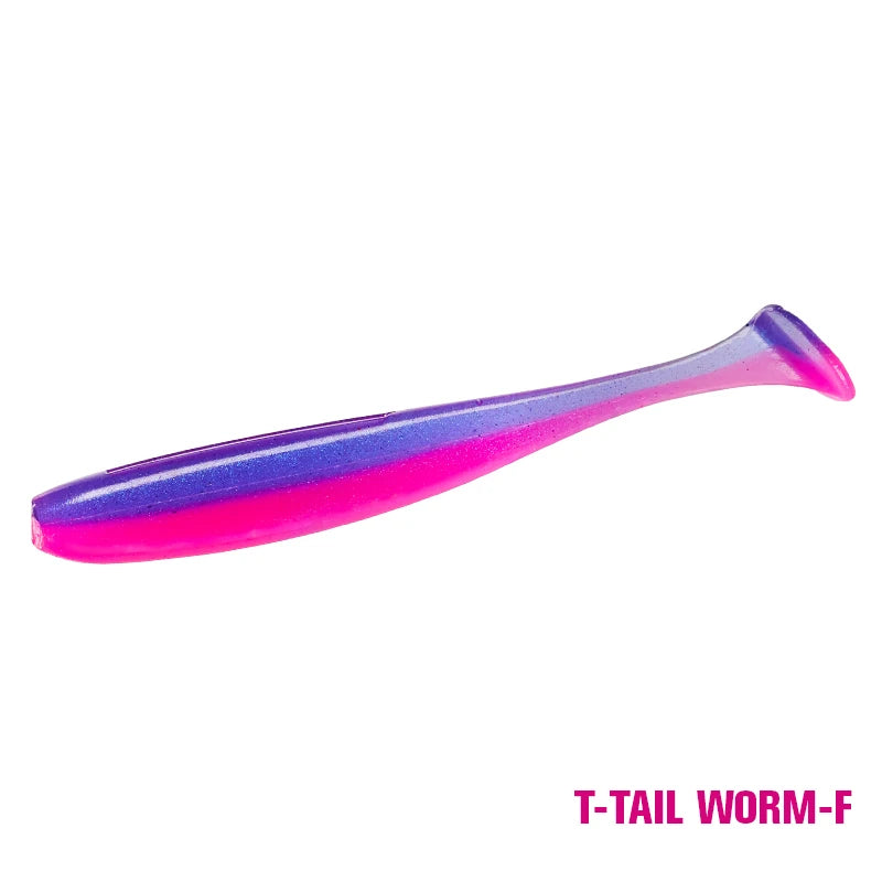 T Tail Worm Baits Easy Shiner Artificial Fishing Lures OdorEnhanced Bass Wobblers Swimbaits For Fre 9
