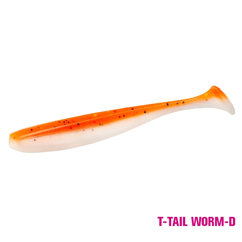 T Tail Worm Baits Easy Shiner Artificial Fishing Lures OdorEnhanced Bass Wobblers Swimbaits For Fre 14