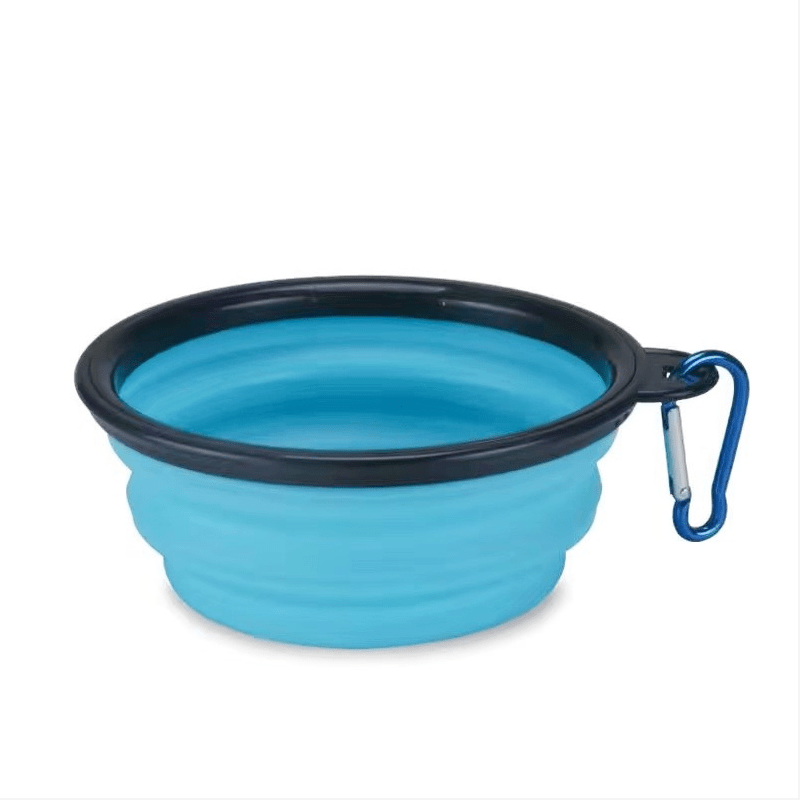 Portable Pet Food Bowl Durable TPR Bowl for Cats & Dogs | Collapsible Silicone Travel Bowl for Outdoor Water & Food