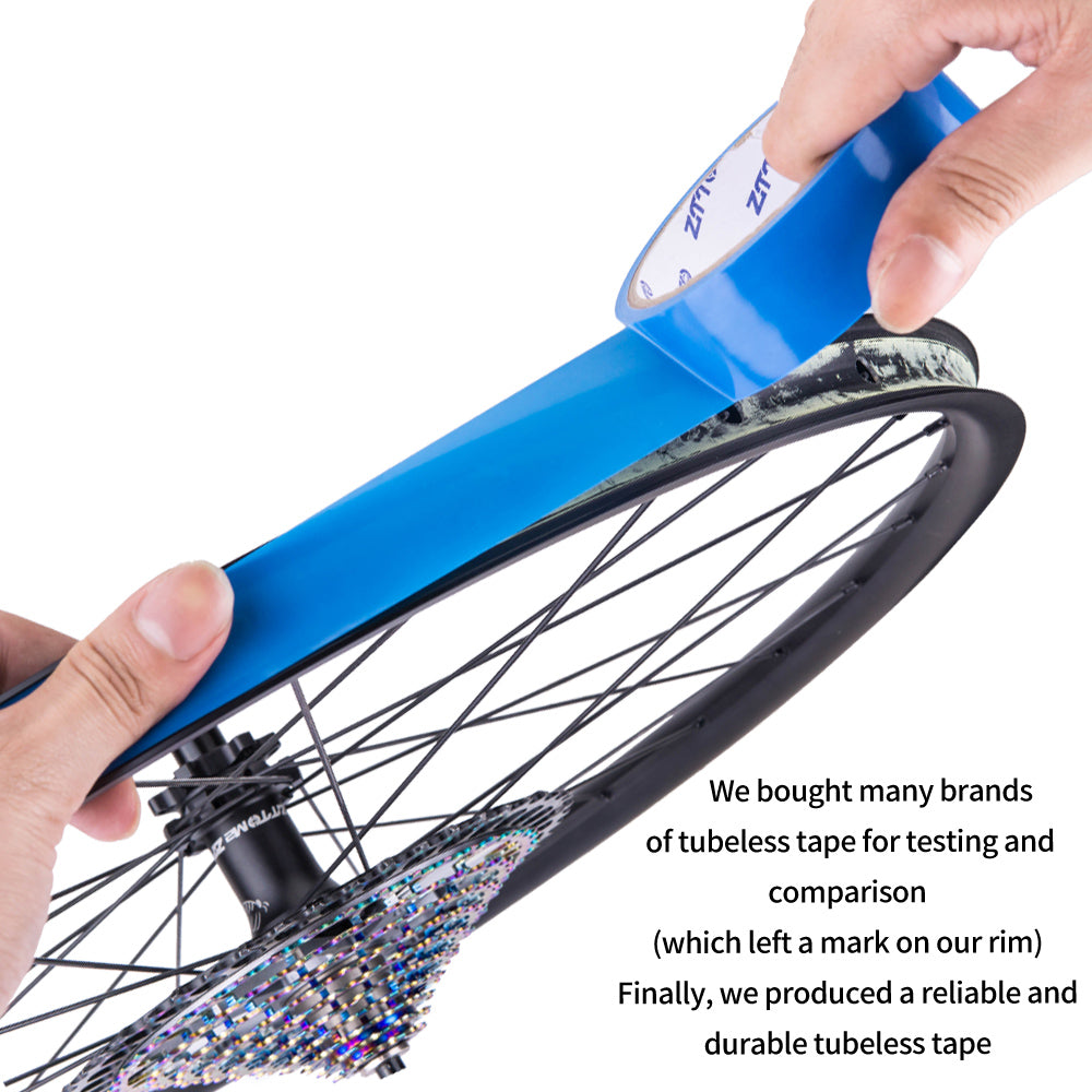 Bicycle Tubeless Rim Tape Strips, Universal MTB/Road Fit