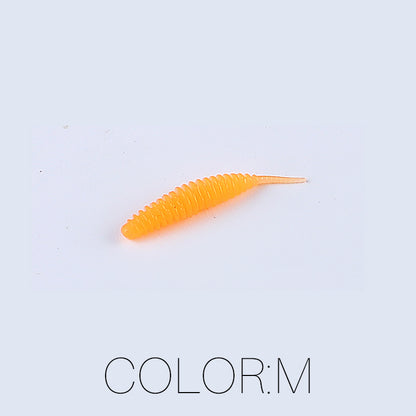 Supercontinent Soft Worm Bait Tanta Fishing Lures Artificial for Carp Bass Trout Fishing Pesca Soft Plastic Grub Kit