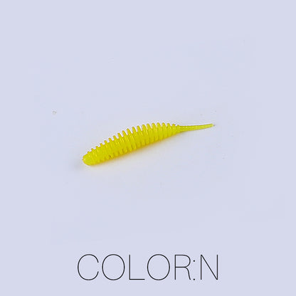 Supercontinent Soft Worm Bait Tanta Fishing Lures Artificial for Carp Bass Trout Fishing Pesca Soft Plastic Grub Kit