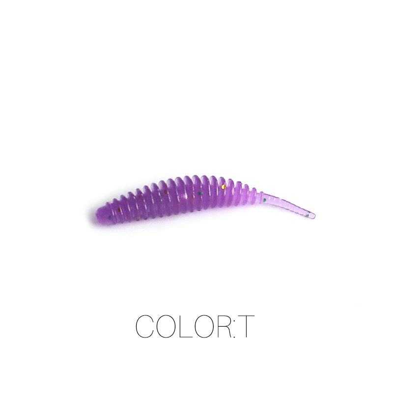Supercontinent Soft Worm Bait Tanta Fishing Lures Artificial for Carp Bass Trout Fishing Pesca Soft Plastic Grub Kit