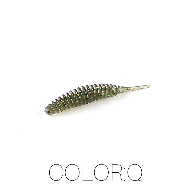 Supercontinent Soft Worm Bait Tanta Fishing Lures Artificial for Carp Bass Trout Fishing Pesca Soft Plastic Grub Kit