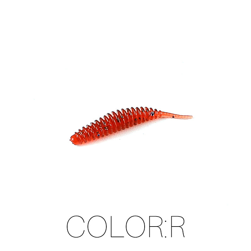 Supercontinent Soft Worm Bait Tanta Fishing Lures Artificial for Carp Bass Trout Fishing Pesca Soft Plastic Grub Kit