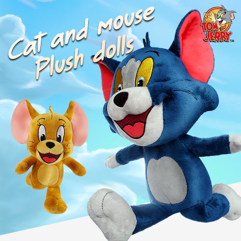 Tom and Jerry Plush Toy Cute Soothing Doll for Babies, Kids & Collectors | Soft Sleeping Pillow & Lovers Gift