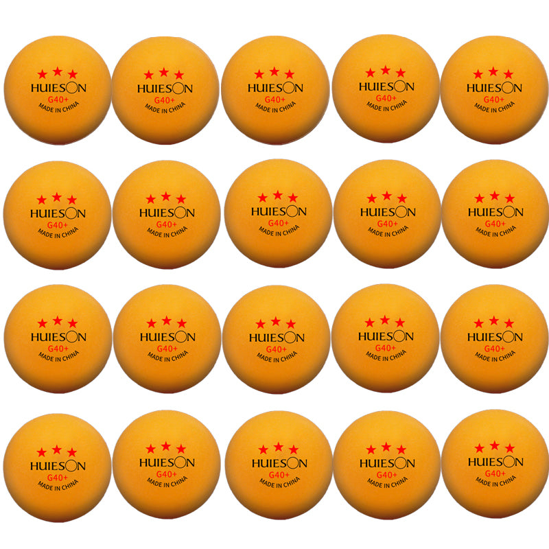 New Huieson 3 Star ABS Table Tennis Balls ITTFGrade Ping Pong Balls For School Club  Tournament Use 1