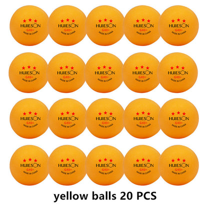 New Huieson 3 Star ABS Table Tennis Balls ITTFGrade Ping Pong Balls For School Club  Tournament Use 6