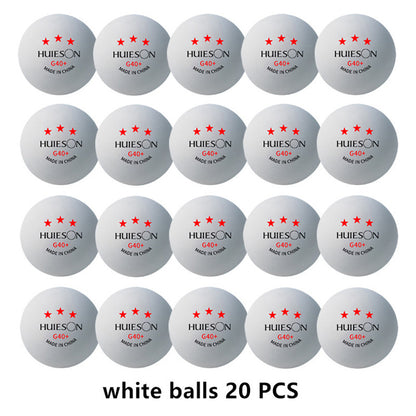 New Huieson 3 Star ABS Table Tennis Balls ITTFGrade Ping Pong Balls For School Club  Tournament Use 7