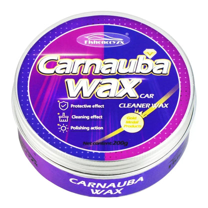 Premium Carnauba Car Wax Paste, Brazilian Polishing Wax for Auto Paint Care, High Gloss Shine Super Hydrophobic Coating