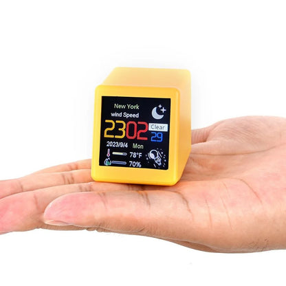 Smart WiFi Weather Station With Alarm Clock And Humidity Display 2