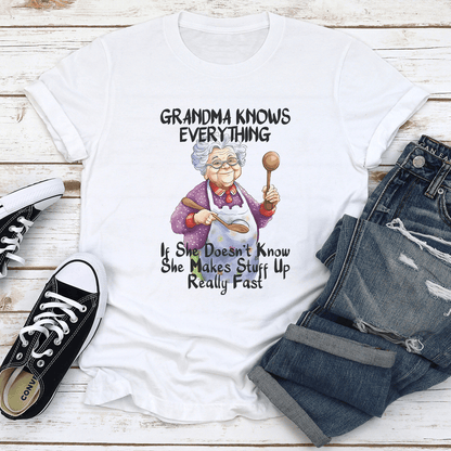 Grandma Knows Everything Tee 3