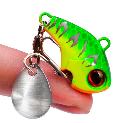 Fishing Lures Wobble Rotating Metal Vib Vibration Bait Hard Artificial Spinner Spoon Lure Pesca For 2