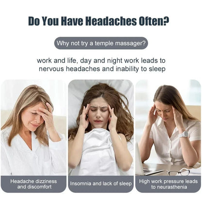 Electric EMS Head Massager With Heat And Vibration Therapy 1