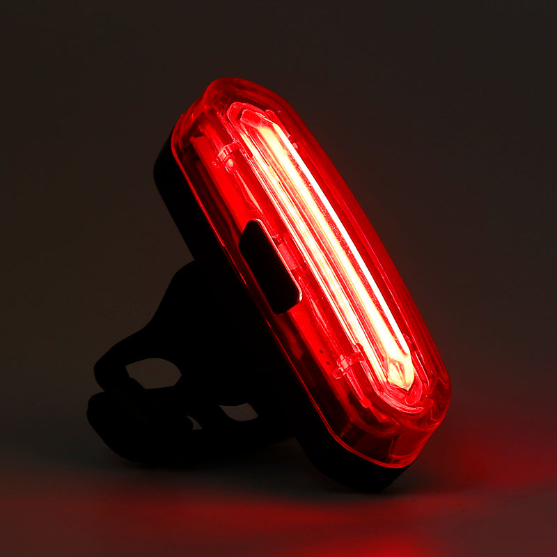 Rechargeable Mountain LED Tail Lamp, USB Cycling Rear Light Outdoor Warning Light for Bicycle Accessories & Night Safety