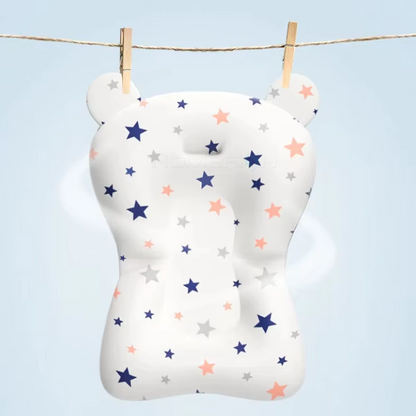 Baby Bath Support Pad,Adjustable Floating Seat for Newborns,Infant Safety Bath Net with Non Slip Design,Spine Support