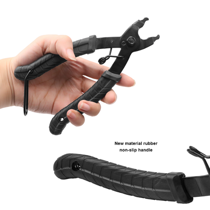Mountain Bike Magic Button Link Remover Clamp, Bicycle Chain Link Buckle Pliers & Repair Tool