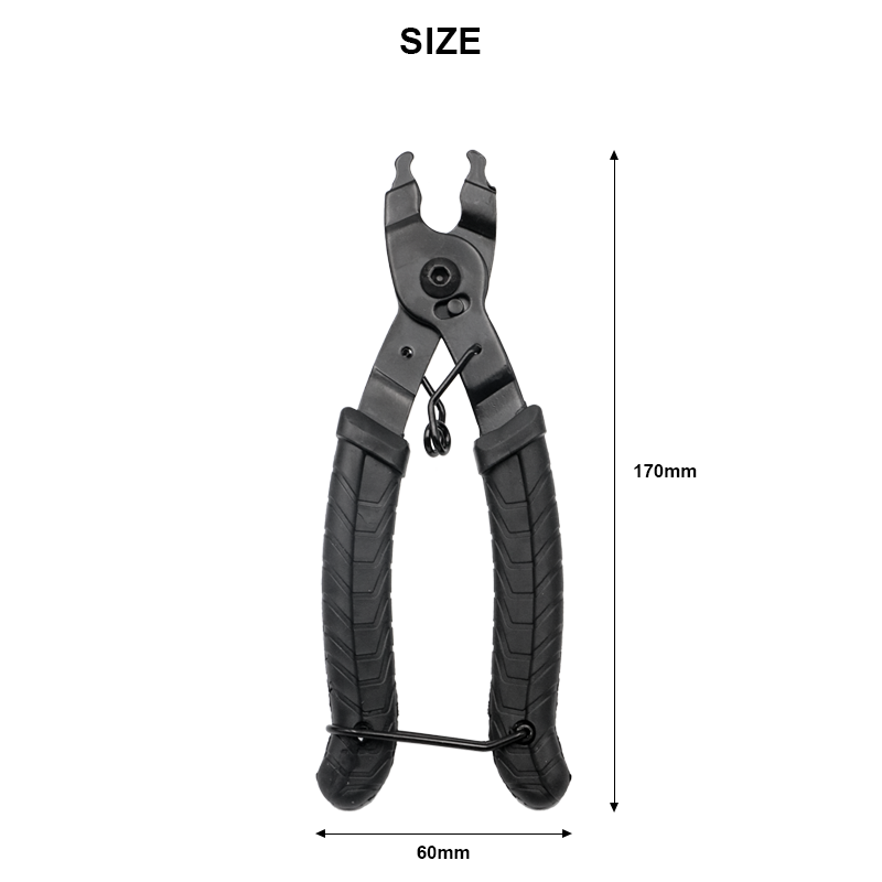 Mountain Bike Magic Button Link Remover Clamp, Bicycle Chain Link Buckle Pliers & Repair Tool
