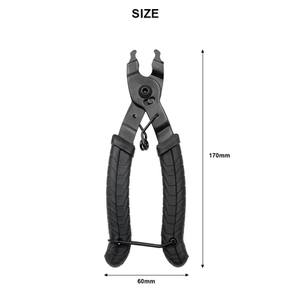 Mountain Bike Magic Button Link Remover Clamp, Bicycle Chain Link Buckle Pliers & Repair Tool