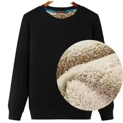Winter Fleece Lined Mens Thermal Sweatshirt 3