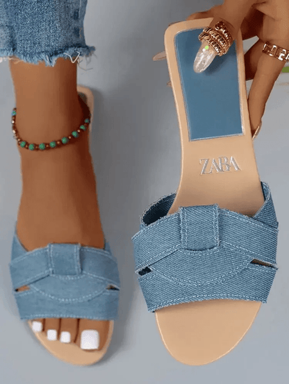 SummerLuxe Solid Color Womens Fashion Slippers 2