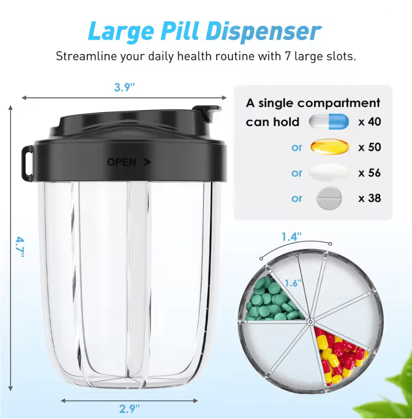 WeekEase 7 Day Pill Organizer 1