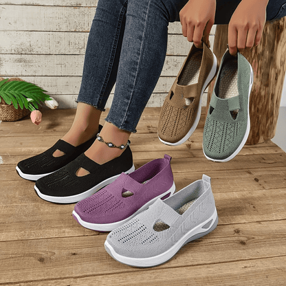 AirEase Women Breathable Mesh Walking Shoes 1