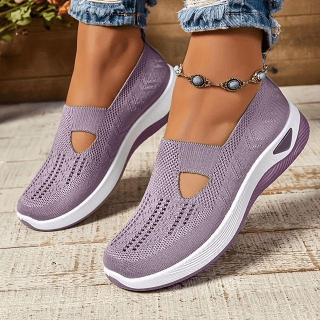 AirEase Women Breathable Mesh Walking Shoes 8
