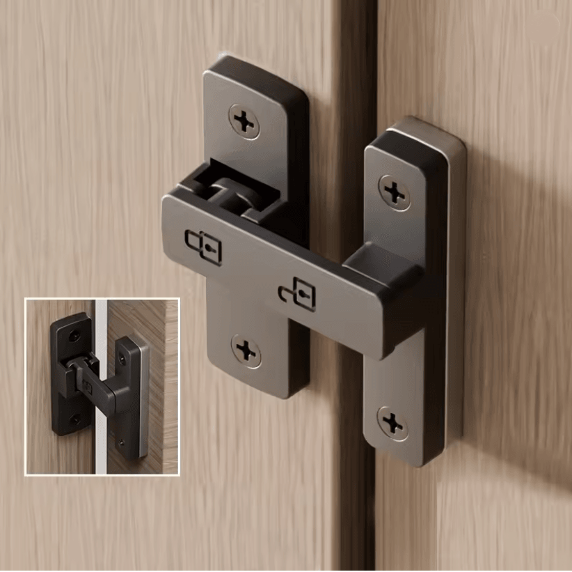 LockEase Surface Mounted Deadbolt Latch