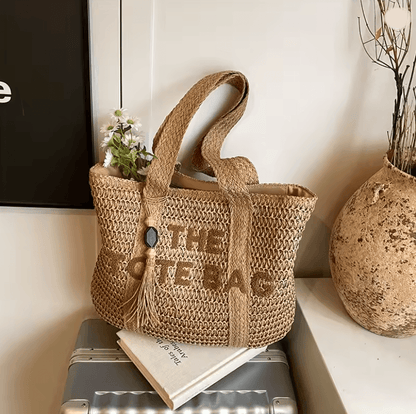 Marseille Woven Straw Tote
