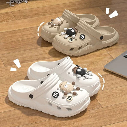 Cartoon Charms Clogs Eva Soft Summer House Slippers 5