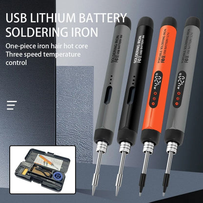 Portable Wireless USB Soldering Iron Kit USB Powered Soldering Tool