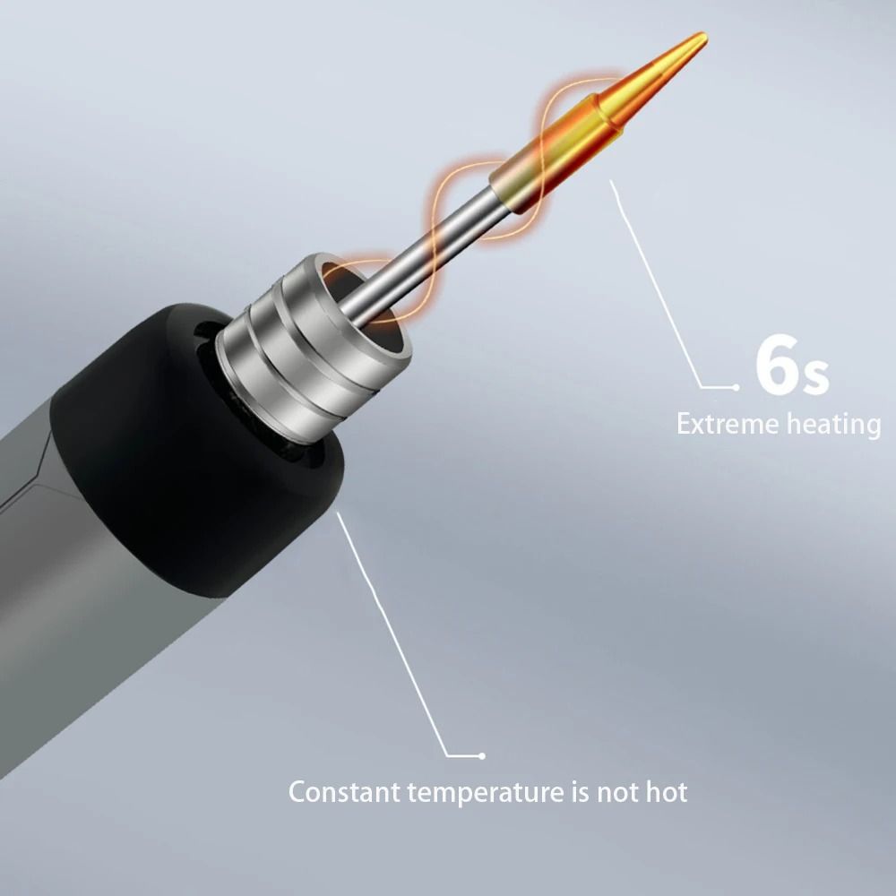 Portable Wireless USB Soldering Iron Kit USB Powered Soldering Tool 4
