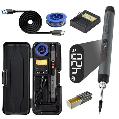 Portable Wireless USB Soldering Iron Kit USB Powered Soldering Tool 9