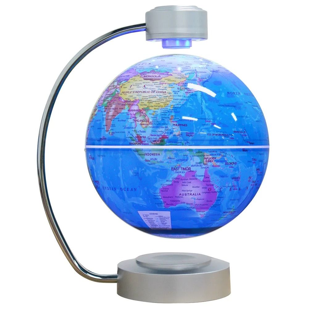 Magnetic Floating Globe With LED Light 12