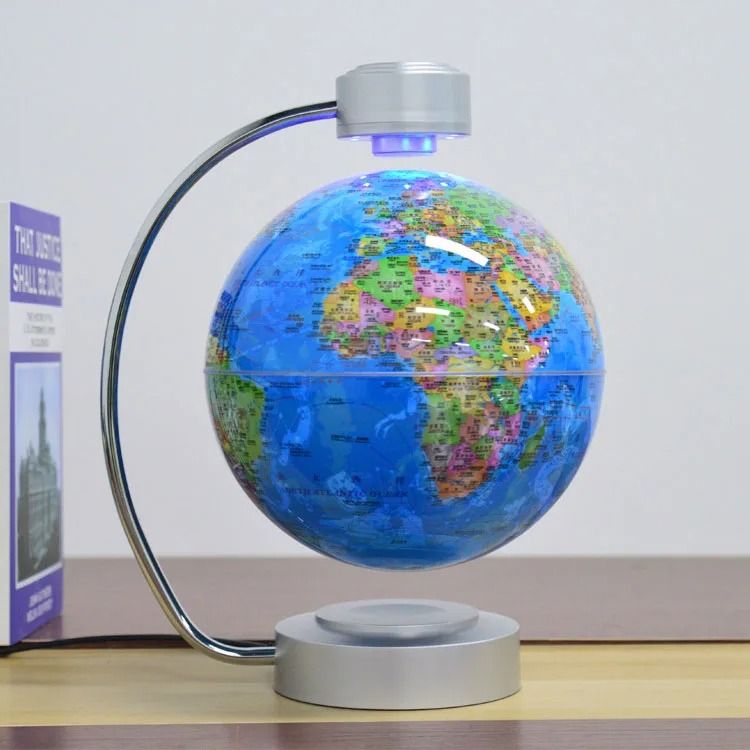 Magnetic Floating Globe With LED Light 8